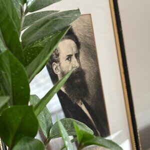 Antique Ink Drawing On Paper Of A Gentlemen